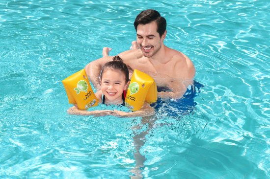 Нарукавники для плавания Bestway ПВХ 21.5x13 см желтый