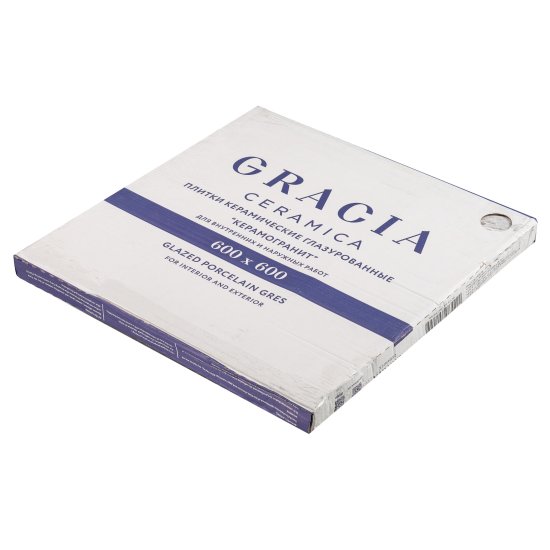 Керамогранит Gracia Ceramica Dante бежевый 600х600х10 мм (4 шт.=1,44 кв.м)