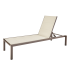 Шезлонг Aquila 200x65x102 см алюминий/текстилен коричневый