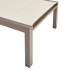 Шезлонг Aquila 200x65x102 см алюминий/текстилен коричневый
