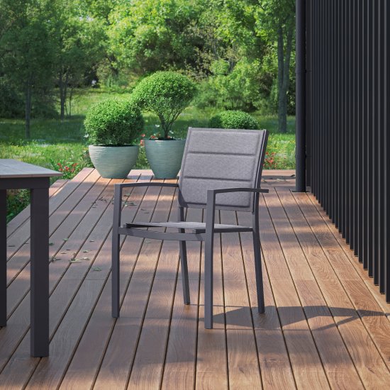 Кресло садовое Orion Beta II 56x57x86 см алюминий серый