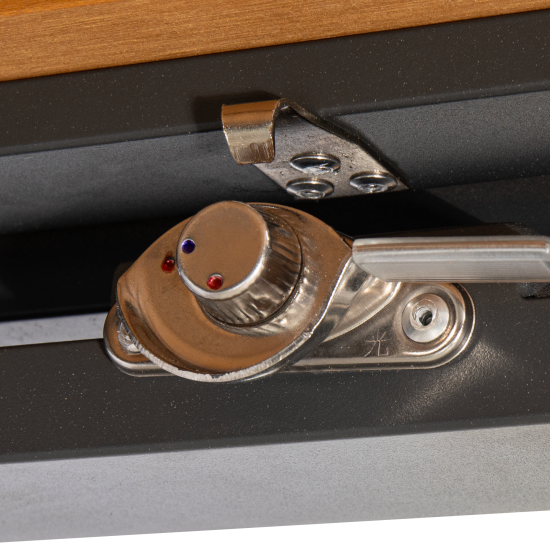 Раздвижной садовый стол BEGINIA Beshtau 200-300x100x75 см алюминий бежевый