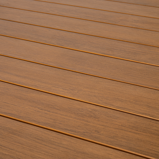 Раздвижной садовый стол BEGINIA Beshtau 200-300x100x75 см алюминий бежевый