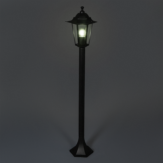 Светильник уличный напольный KREAFORTA Whillans 100 см цвет черный