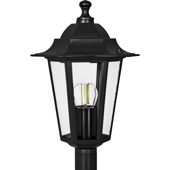 Светильник уличный напольный KREAFORTA Whillans 100 см цвет черный