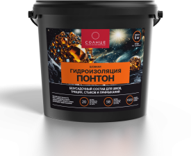 Гидроизоляция шовная Солнце Понтон 5 кг