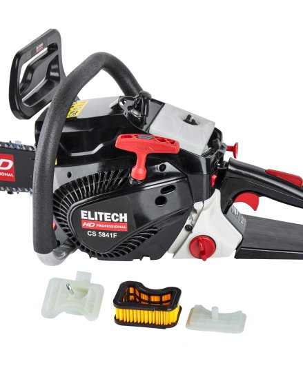 Цепная пила бензиновая Elitech CS 5841F 4.1 л.с. 46 см