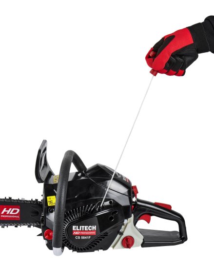 Цепная пила бензиновая Elitech CS 5841F 4.1 л.с. 46 см
