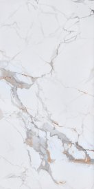 Керамогранит Buono Ceramica Marble белый полированный 1200х600х8,5 мм (2 шт.=1,44 кв.м)