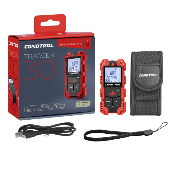 Дальномер лазерный Condtrol Traccer30, 30 м
