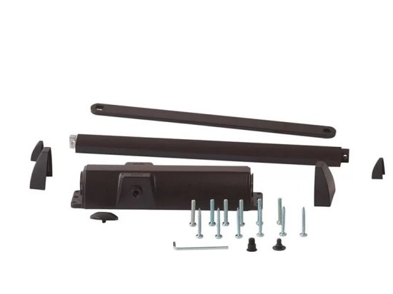 Доводчик дверной Dormakaba 100 кг металл цвет коричневый