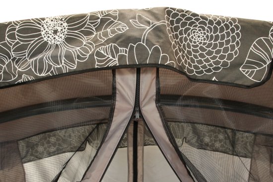 Качели садовые Флора Де Люкс 3-х местные максимальная нагрузка до 350 кг серый