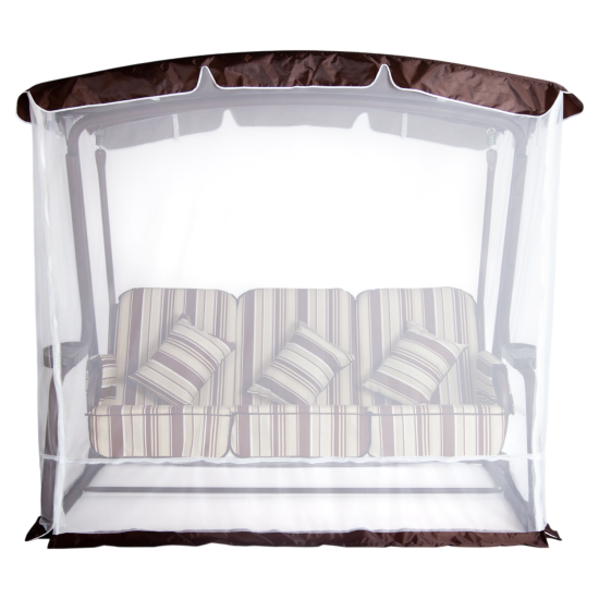 Качели садовые Emmi 3-х местные шоколадный