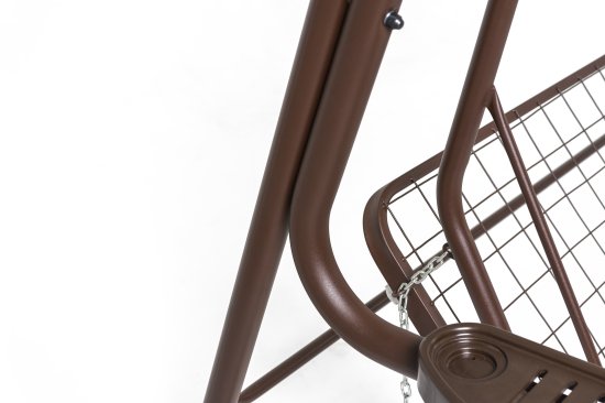 Качели садовые Emmi 3-х местные шоколадный