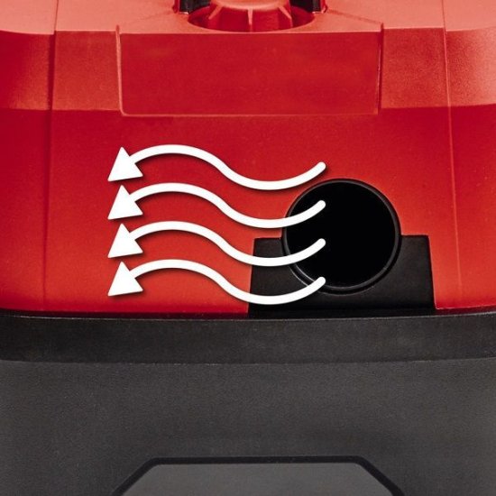 Пылесос строительный аккумуляторный Einhell TE-VC 18/10 Li PXC, 720 Вт, 10 л