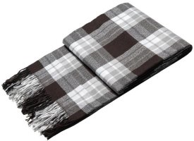 Плед Mine 103 140x200 см микрофибра цвет коричневый