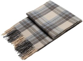 Плед Mine 102 140x200 см микрофибра цвет коричневый