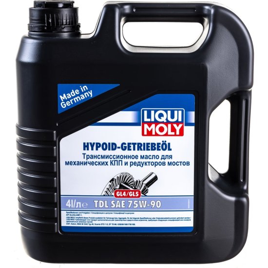 Полусинтетическое трансмиссионное масло LIQUI MOLY Hypoid-Getrieb.TDL 75W-90 GL-4/GL-5