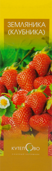 Земляника Елизавета 2 9x30 см 3 шт.