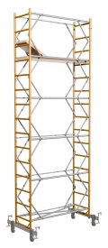 Вышка-тура  7,4 м (рабочая высота 8,4м) стальная
