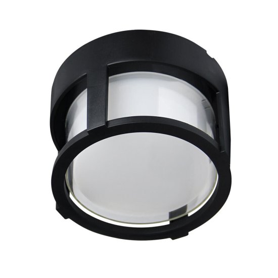 Светильник светодиодный садово-парковый накладной Arte Lamp Ulysses черный 110 мм 4500К 15 Вт IP65 (A6206PF-1BK)