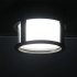 Светильник светодиодный садово-парковый накладной Arte Lamp Ulysses черный 110 мм 4500К 15 Вт IP65 (A6206PF-1BK)