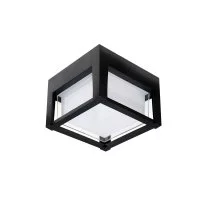 Светильник светодиодный садово-парковый накладной Arte Lamp Ulysses черный 110 мм 4500К 15 Вт IP65 (A6406PF-1BK)