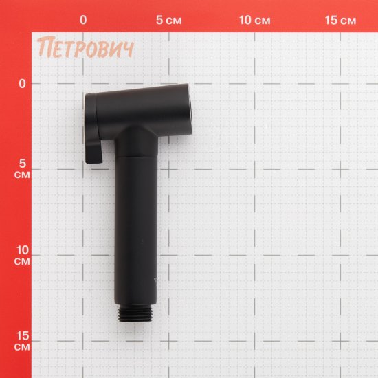 Лейка гигиеническая Corsa Deco двухрежимная черная (HS001B)