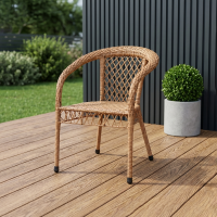 Кресло садовое Antony 60x60x80 см пластик натуральный