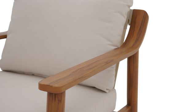 Набор садовой мебели BEGINIA Soga алюминий бежевый диван 1 шт. кресло - 2 шт