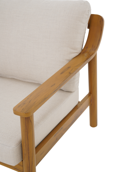 Набор садовой мебели BEGINIA Soga алюминий бежевый диван 1 шт. кресло - 2 шт