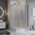 Душевой уголок BelBagno Uno хром 90х90х195 см квадрат стекло матовое 5 мм (UNO-195-A-2-90-P-Cr)