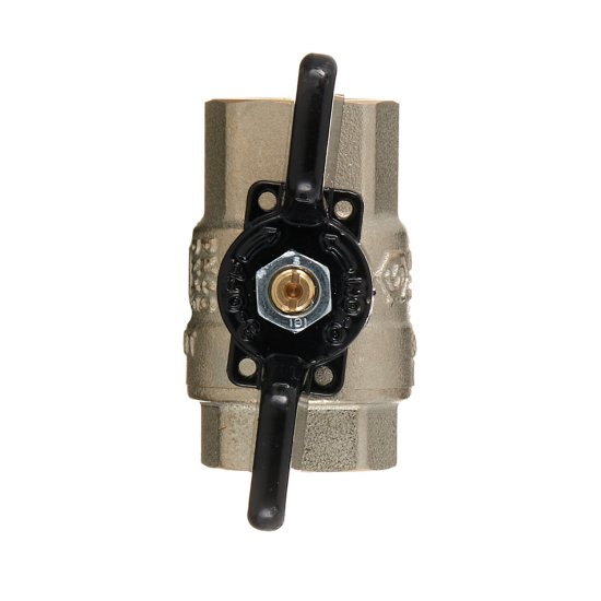 Кран шаровой латунный Stout SVB 1/2 ВР(г) х 1/2 ВР(г) полнопроходной бабочка прямой (SVB-0002-200015)