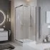 Душевой уголок BelBagno Uno хром 90х90х195 см квадрат стекло прозрачное 5 мм (UNO-195-A-2-90-C-Cr)