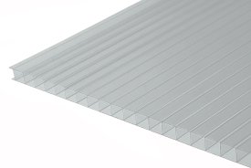 Поликарбонат сотовый 10 мм 2.1x3 м Киви прозрачный