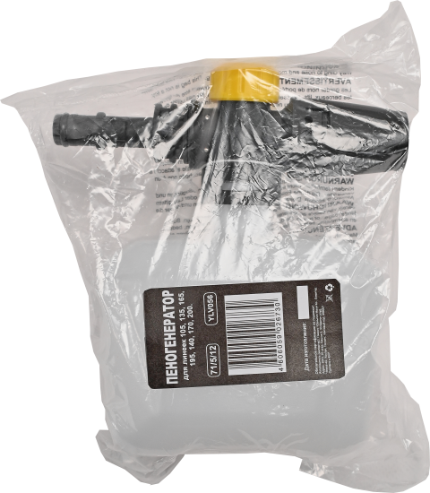 Пенное сопло для моек высокого давления Huter 71/5/12, 0.5 л