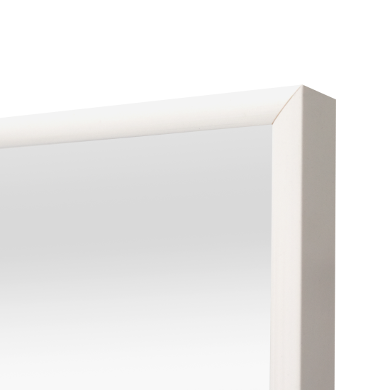 Зеркало декоративное KREAFORTA Lila прямоугольное 11x16 см ПВХ цвет белый