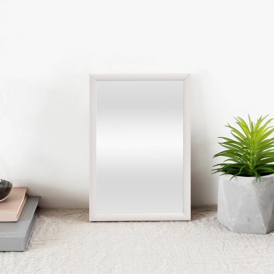 Зеркало декоративное KREAFORTA Lila прямоугольное 11x16 см ПВХ цвет белый