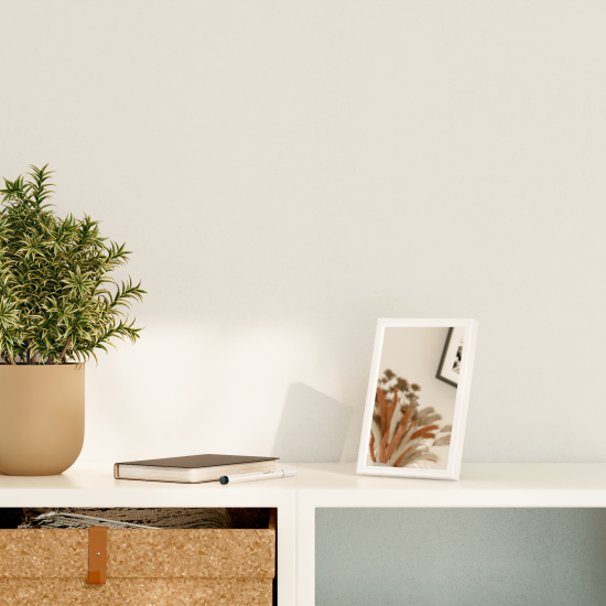 Зеркало декоративное KREAFORTA Lila прямоугольное 11x16 см ПВХ цвет белый