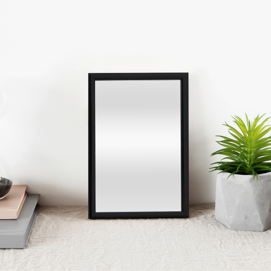 Зеркало декоративное KREAFORTA Lila прямоугольное 11x16 см ПВХ цвет черный