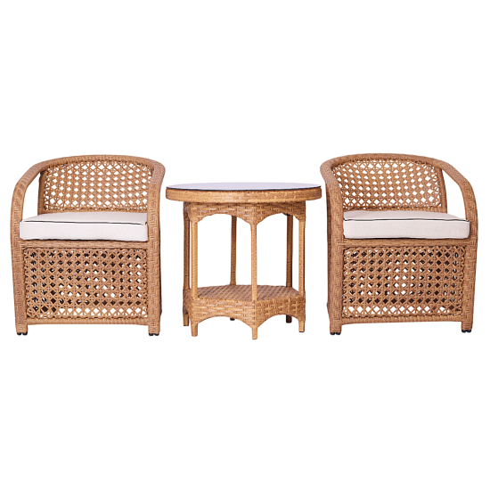 Набор садовой мебели для отдыха Oscar искусственный ротанг натуральный