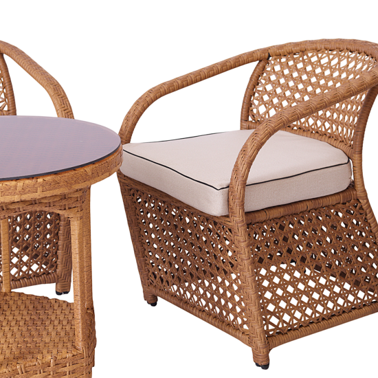 Набор садовой мебели для отдыха Oscar искусственный ротанг натуральный