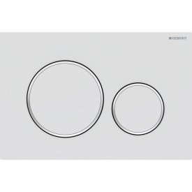 Клавиша смыва для инсталляций Geberit Sigma белая матовая (115.882.JT.1)