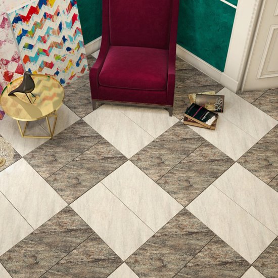 Керамогранит Керамин Quartzite 7 белый 600х300х9 мм (9 шт.=1,62 кв.м)