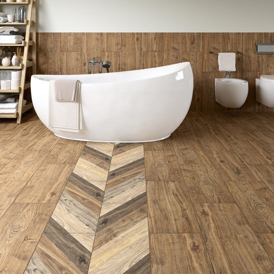 Керамогранит Керамин Рустик Ноттингем 3 светло-бежевый 600х300х9 мм (9 шт.=1,62 кв.м)