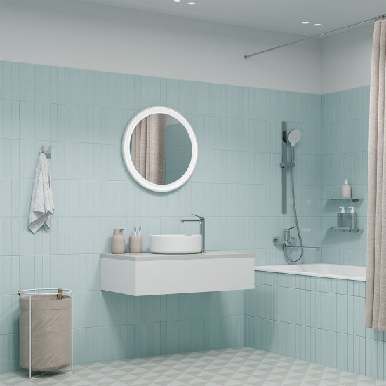 Смеситель для раковины высокий Iddis Parker хром однорычажный (PARSB01i01)