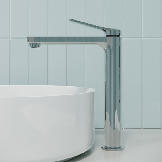 Смеситель для раковины высокий Iddis Parker хром однорычажный (PARSB01i01)