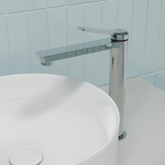 Смеситель для раковины высокий Iddis Parker хром однорычажный (PARSB01i01)