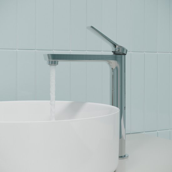 Смеситель для раковины высокий Iddis Parker хром однорычажный (PARSB01i01)