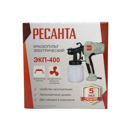 Краскопульт электрический Ресанта ЭКП-400 400 Вт 0,8 л (75/17/1)